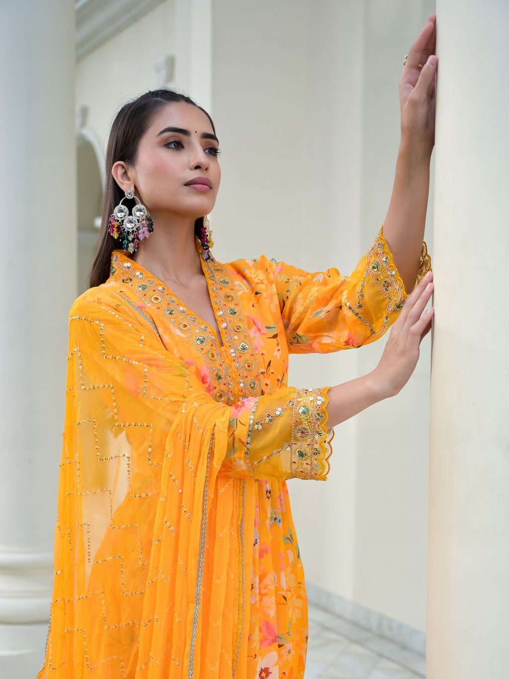 Pushpa Varsha Festive Special Suit Set